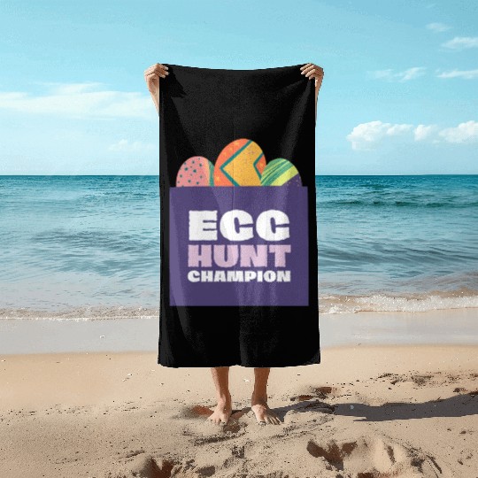 Egg Hunt Champion Beach Towels