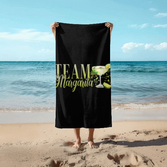 Team Margarita Tequila Stag Party Beach Towels