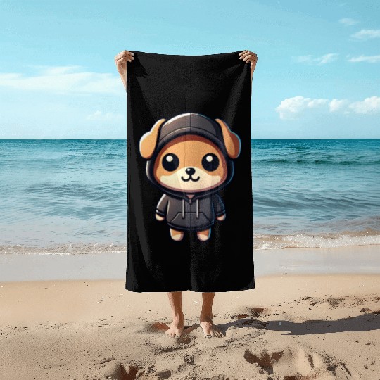Puppy Love Beach Towels