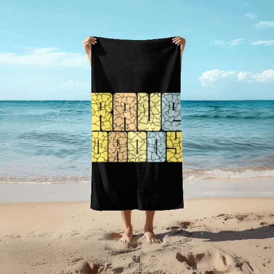 Rave Daddy EDM Techno Music Raver Party Festival Beach Towels