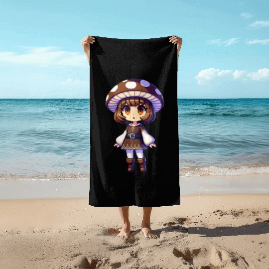 Cute Pose Beach Towels