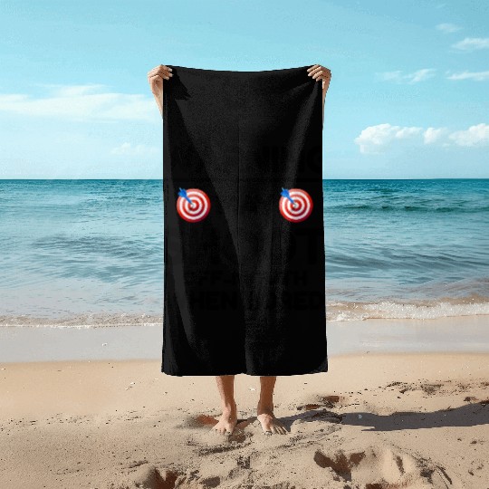 Archery Targets Archer Bullseye Shooting Sport Beach Towels