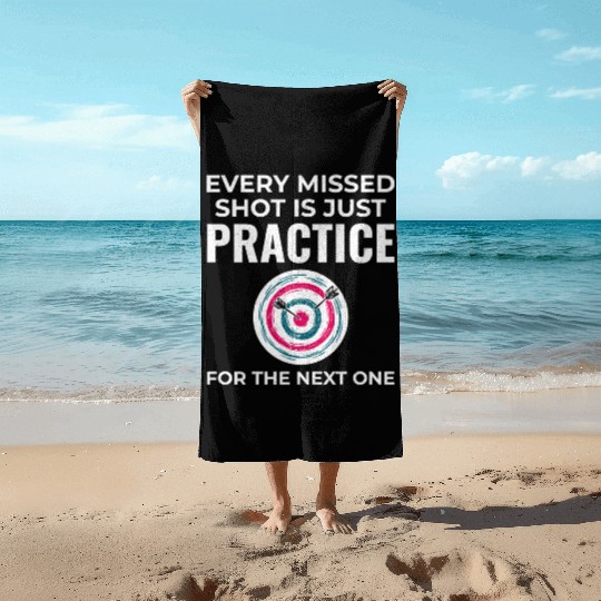 Archery Targets Archer Bullseye Shooting Sport Beach Towels