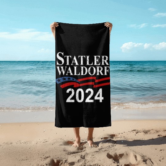 Statler and Waldorf Beach Towels