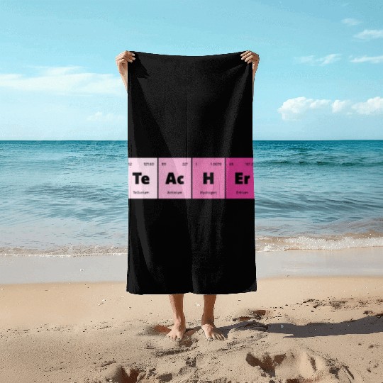 Primary Elements of Humour Science Teacher Te Ac Beach Towels