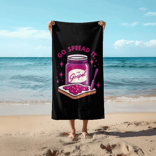 The Gospel,Spread The Word Beach Towels