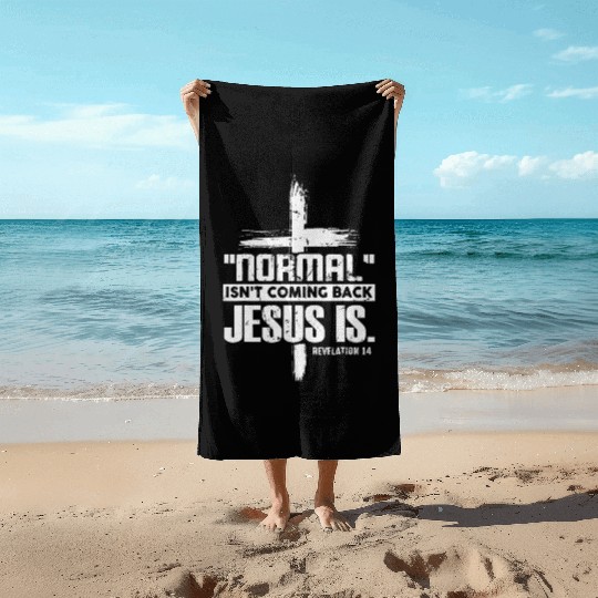 Cross Faith Normal Isn't Coming Back Beach Towels