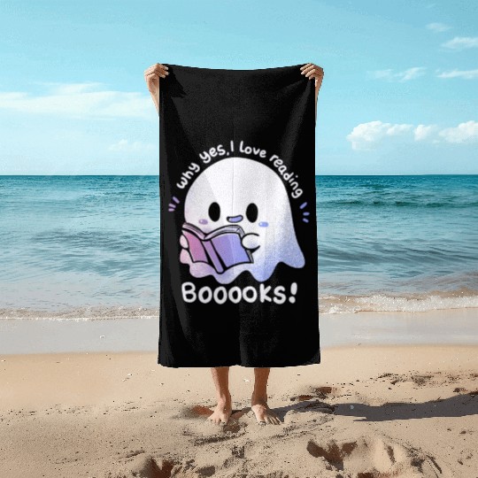 Why yes, I love reading booooks Beach Towels