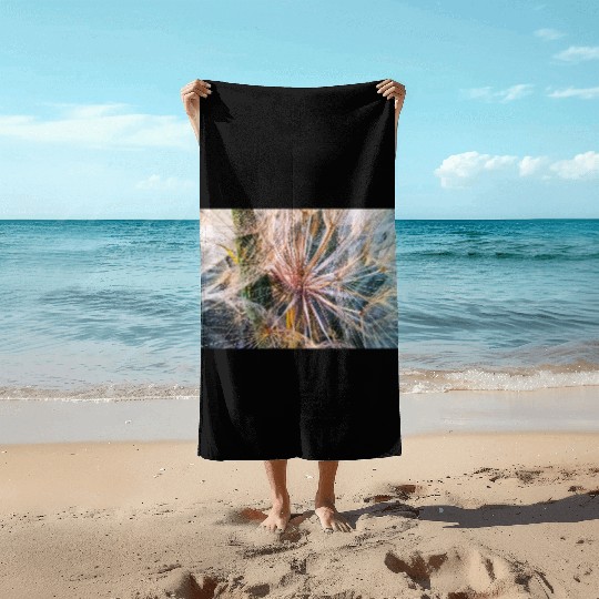 Beautiful Look at a Western Salsify #103 Beach Towels