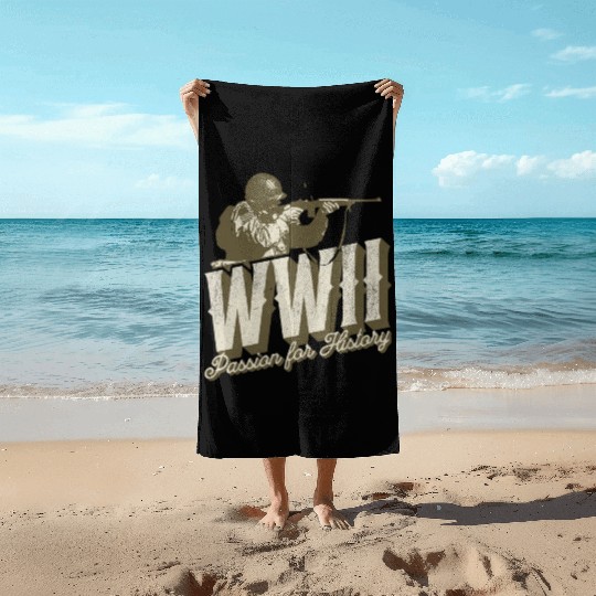 World War 2 - Passion For History Beach Towels