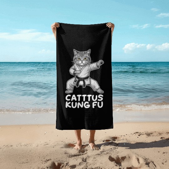 Kung Fu Chinese Kung Fu Asian Kung Fu Self defense Beach Towels