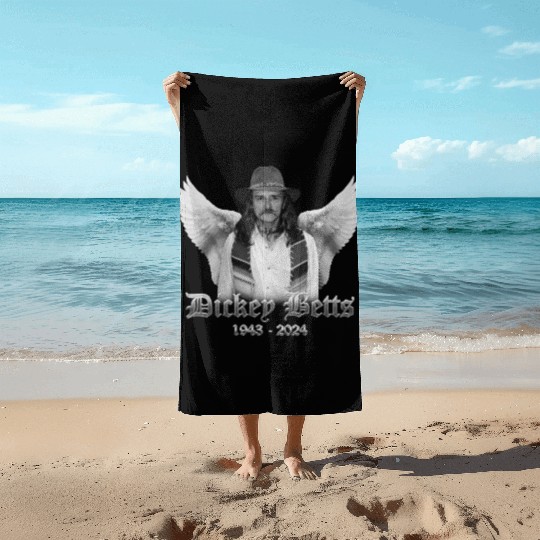RIP Dickey Betts 1943 - 2024 Beach Towels