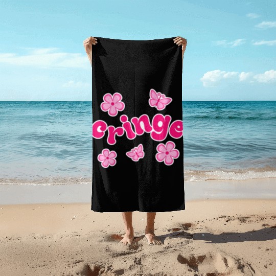 Cringe Beach Towels