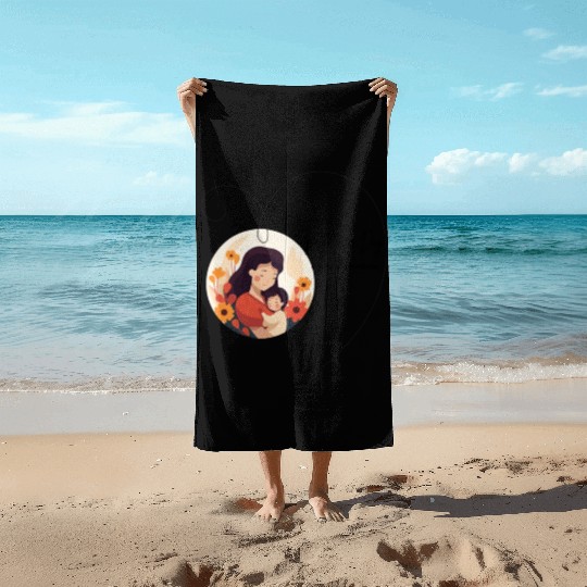 Honor Mom in Style: Mother's Day Designs Beach Towels