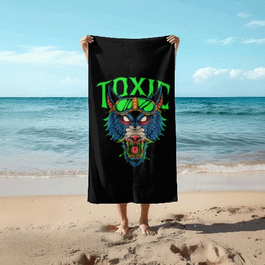 toxic Beach Towels