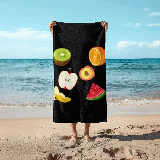 Peachy Paradise Beach Towels