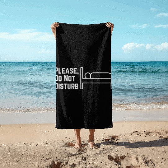 Please, Do not disturb Beach Towels