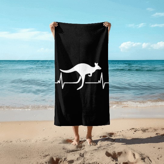 Kangaroo Beach Towels
