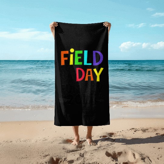 Field Day Fun Day For Teacher Field Day Beach Towels