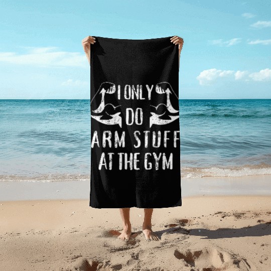 Gym Arm Day workout Fitness Beach Towels