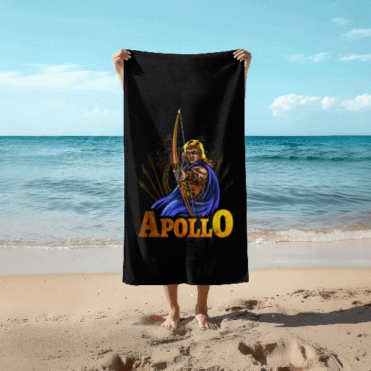 Ancient Greek Mythology Gods Monsters Beach Towels