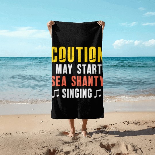 Sailor Meme Pirate Ship Ocean Sailing Beach Towels