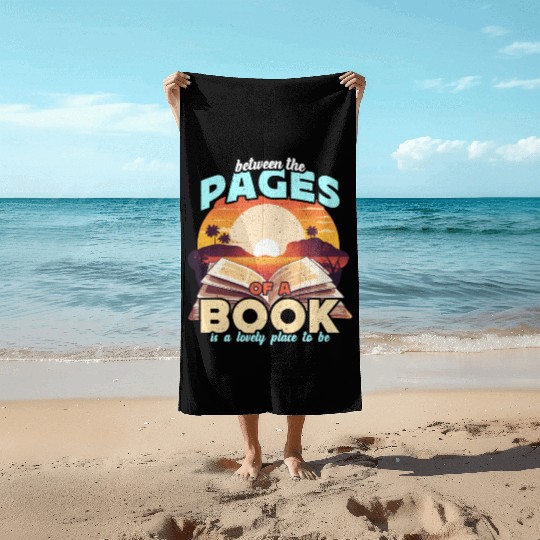 Literature Teacher Between The Pages Of Instructor Beach Towels