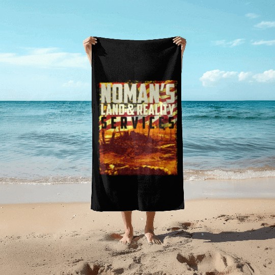 No Man's Land And Realty Services Military History Beach Towels