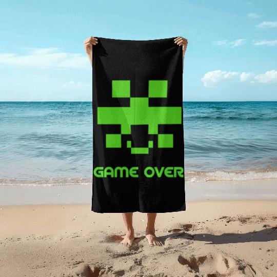 Game over Beach Towels