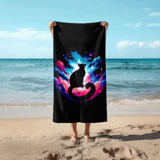 Cool Galaxy Graphic Space Art Beach Towels