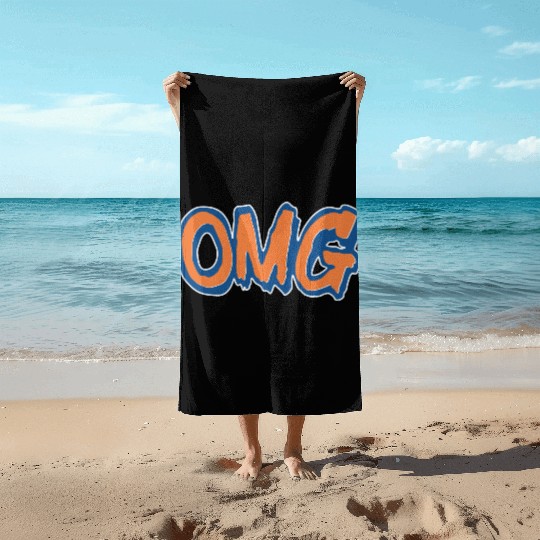 OMG - Oh My God Beach Towels