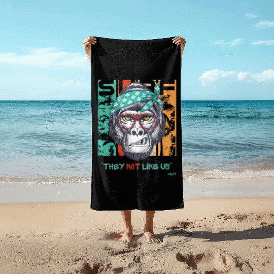 They Not Like Us Design Beach Towels