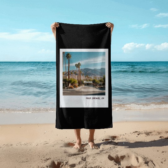 Mono Enterprises "Travels" Palm Springs #3 Beach Towels