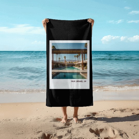 Mono Enterprises "Travels" Palm Springs #4 Beach Towels