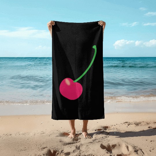 One cherry Beach Towels