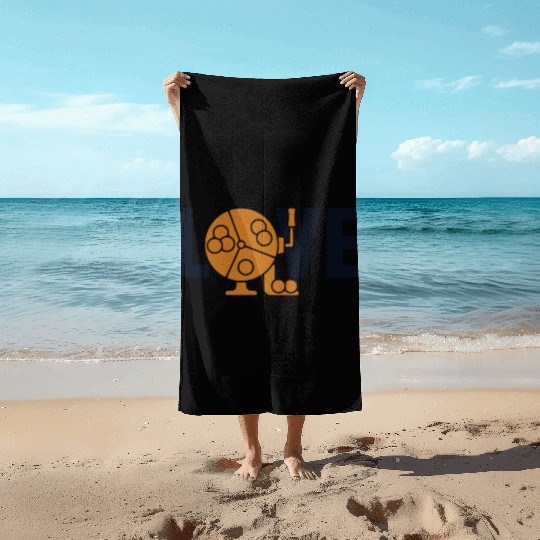 Bingo Love Professional Caller Daubers Bingo Beach Towels