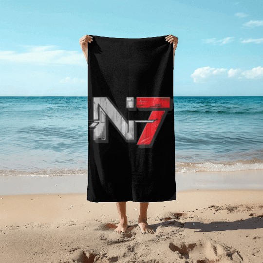 Mass Effect N7 Essential Beach Towels