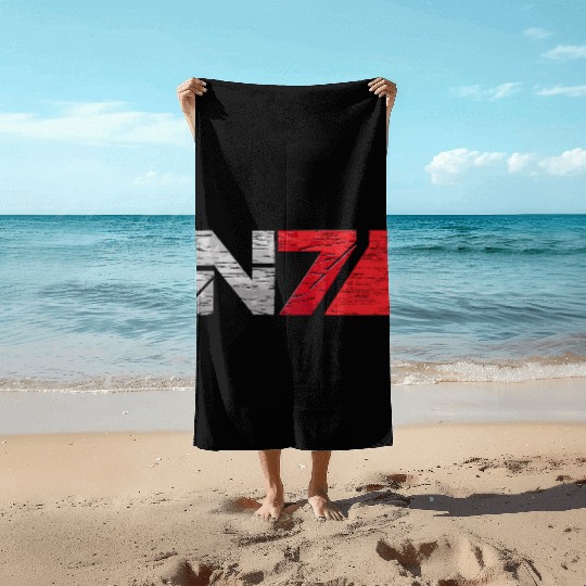 Mass Effect N7 Essential Beach Towels