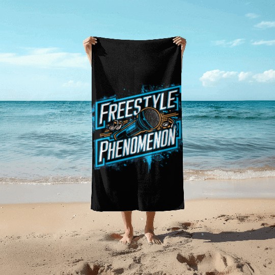 Epic Lyrical Battle of the Titans: Hip Hop Rap Beach Towels
