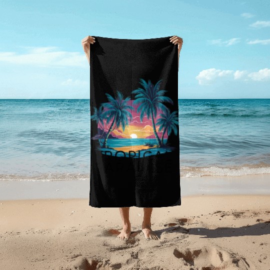 TROPICAL PARADISE Beach Towels