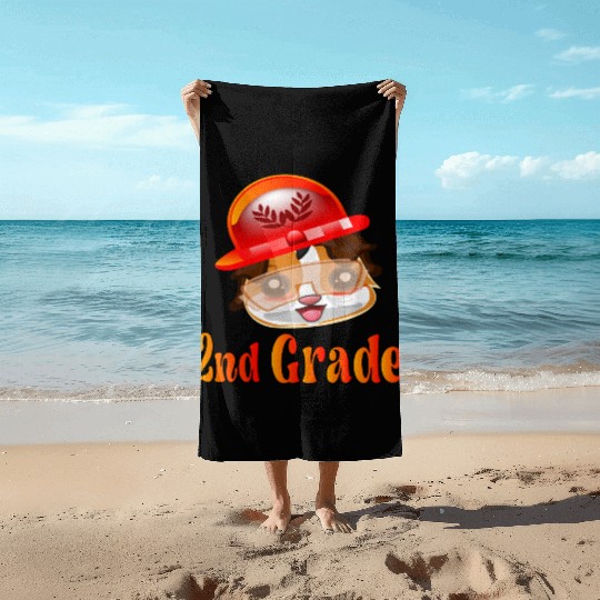 2nd Grade Elementary School Fire Department Beach Towels