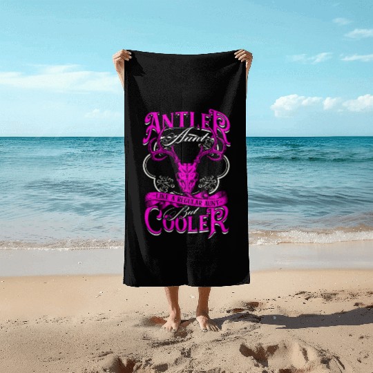 Shed Hunting Shed Hunter Antler Aunt Beach Towels