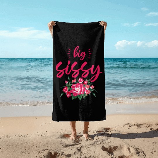 Big Sissy Beach Towels