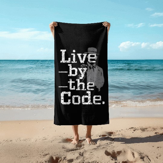 Mobster Gangster Mafia Organized Crime Boss Beach Towels