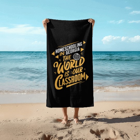 Georgia Homeschool Adventures Georgia Beach Towels