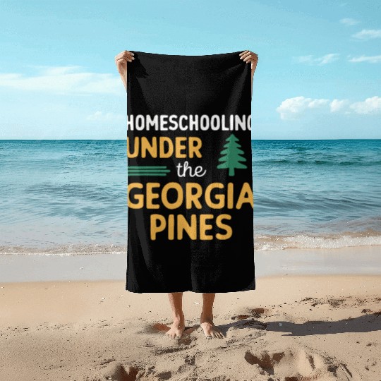 Georgia Homeschool Adventures Georgia Beach Towels