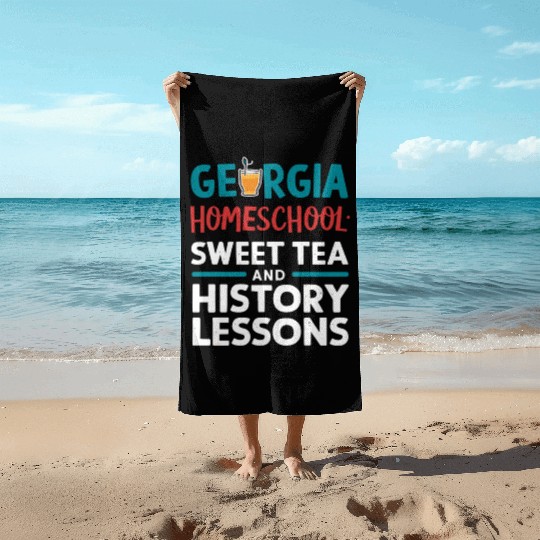 Georgia Homeschool Adventures Georgia Beach Towels
