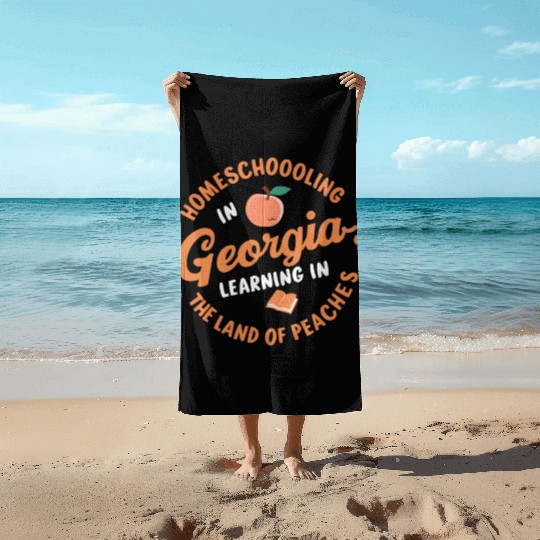 Georgia Homeschool Adventures Georgia Beach Towels