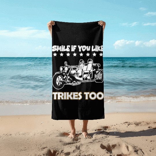 Triker Joke Trike Driver Trikes Beach Towels