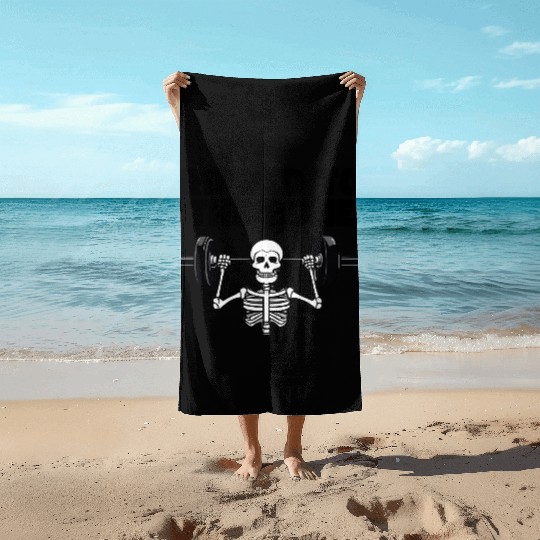 Ripped to the Bone Beach Towels
